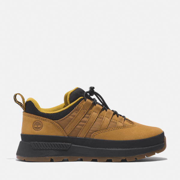 Timberland - Euro Trekker Low Bungee Trainer for Youth in Yellow
