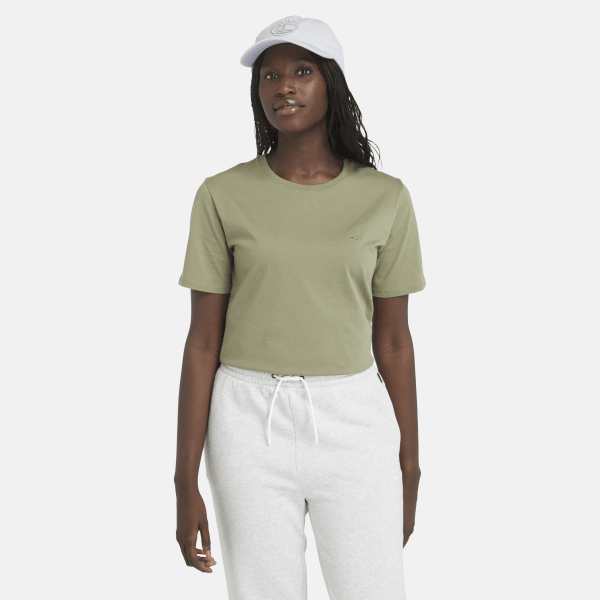 Timberland - T-shirt Dunstan pour femme en vert