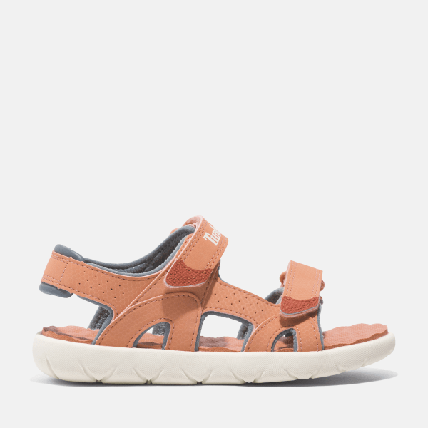 Timberland - Perkins Row 2-Strap Sandal for Youth in Orange
