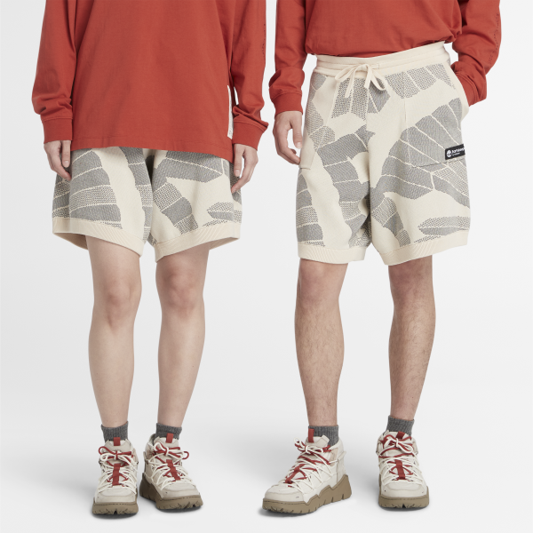 Timberland - Shorts in Maglia Earthkeepers by Raeburn Engineered All Gender con stampa