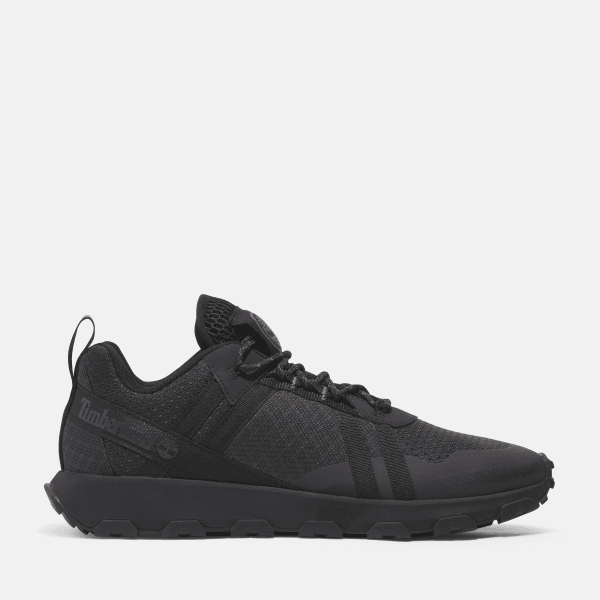 Timberland - Winsor Trail Low-Top-Sneaker zum Schnüren für Herren in Schwarz, Mann, Schwarz, Größe: 45