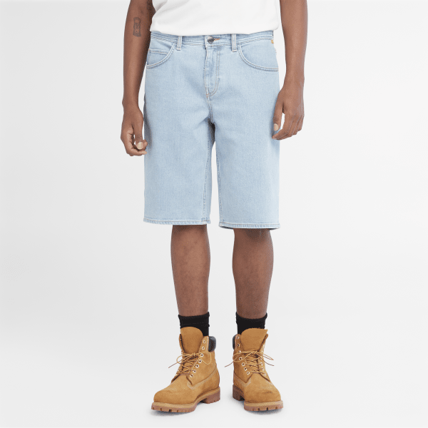 Timberland - Shorts in Denim da Uomo in blu chiaro