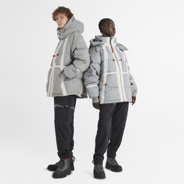 Timberland - Timberland x Raeburn Puffer Jacket in Grey