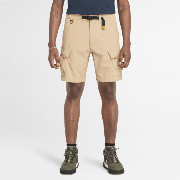 Timberland Pantalones Cortos Elásticos De Secado Rápido Resistentes Al Viento Para Hombre En Amarillo Amarillo