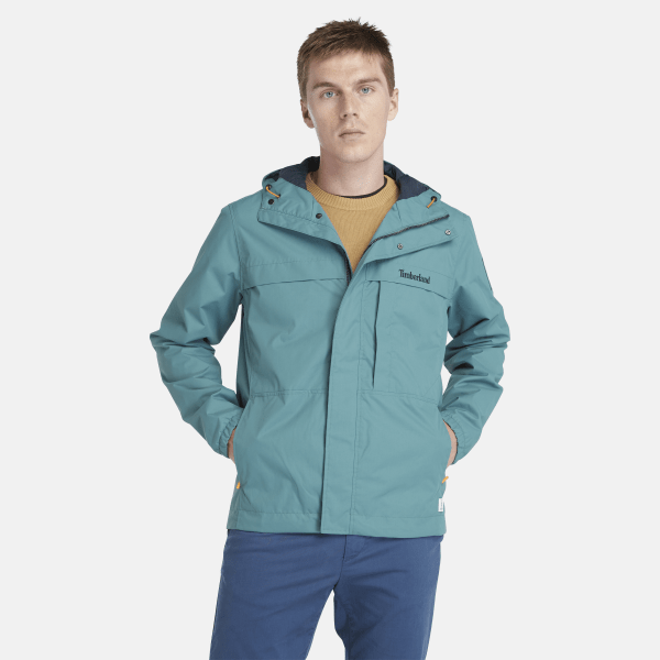 Timberland - Benton Water-Resistant Shell Jacket for Men in Teal