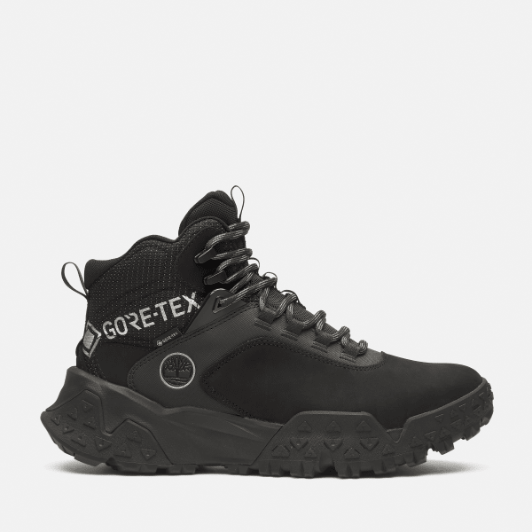 Timberland - Chaussure de randonnée mi-haute à lacets Greenstride Motion 6 avec membrane imperméable Gore-Tex pour homme en noir