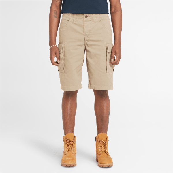 Timberland - Twill Cargo Shorts for Men in Beige