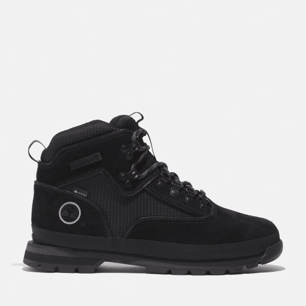 Timberland - Euro Hiker Mid Lace-Up With Gore-Tex Bootie For Men in Black