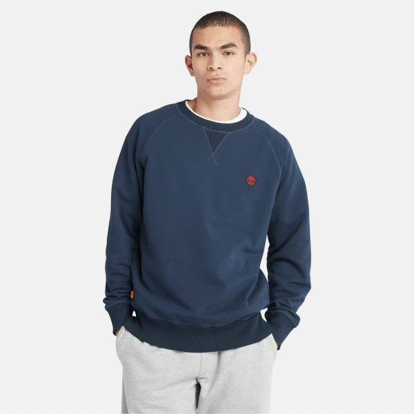 Timberland - Exeter Sweatshirt met ronde hals voor heren in marineblauw
