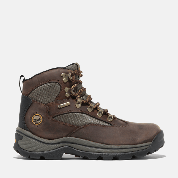 Timberland - Chocorua Mid Lace-Up Hiking Boot with Gore-Tex Bootie for Women in Dark Brown, Woman, Brown, Size: 7