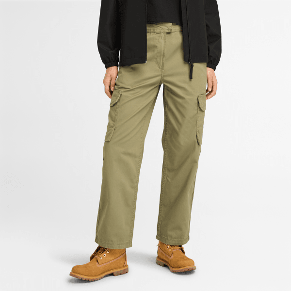 Timberland - Utility Cargo Trousers for Women in Green