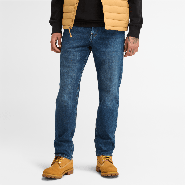 Timberland - Stretch Core Jeans for Men in Navy or Indigo