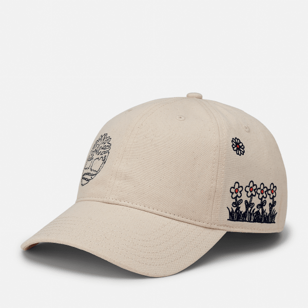 Timberland - Undyed Summer Camp Cap in White
