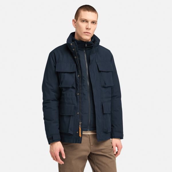 Timberland - Waterdichte Abington 3-in-1-jas voor heren in donkerblauw
