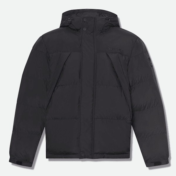 Timberland - Durable Water-Repellent Puffer Jacket for Men in Black
