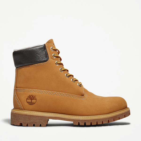 Timberland - Wasserdichter Timberland Premium 6-Inch Boot für Herren in Gelb, Mann, Gelb, Größe: 44