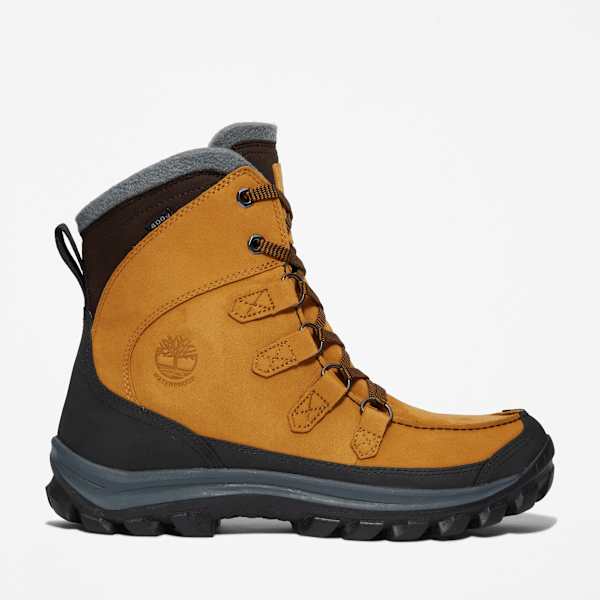 Timberland Chillberg Mid Waterproof Hiking Boot For Men In Yellow Size 8
