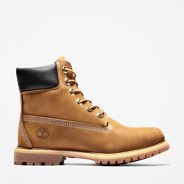 Timberland Premium 6-Inch Waterproof Boot For Women In Brown Size 4.5