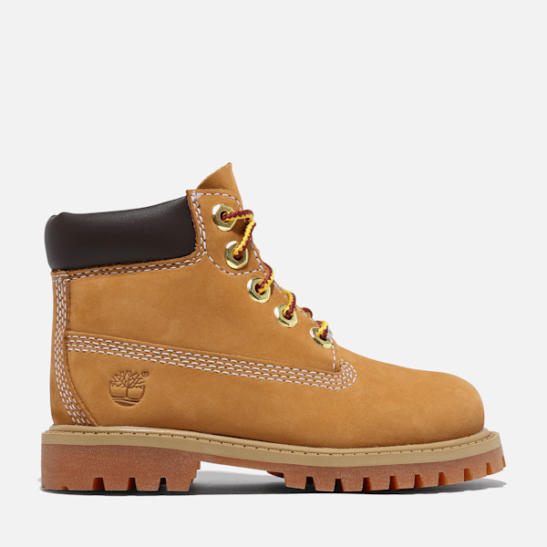 Timberland Premium 6-Inch Waterproof Boot For Toddler In Yellow Size 4.5