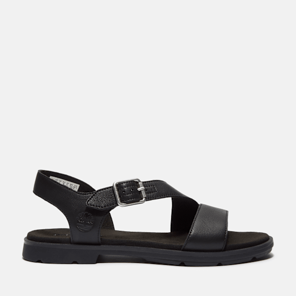 Timberland Calista Bay Backstrap Sandal For Women In Black Size 6