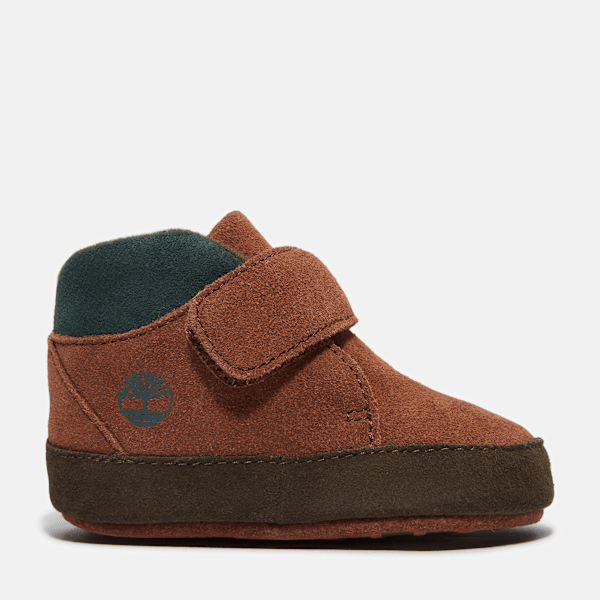 Timberland - Suède Crib Bootie voor baby's in bruin