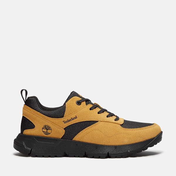 Timberland - Voyager Park Trainer for Men in Black/Yellow