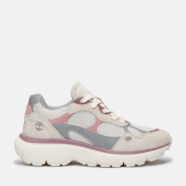 Timberland - Hazel Lane Trainer for Women in Beige/Pink