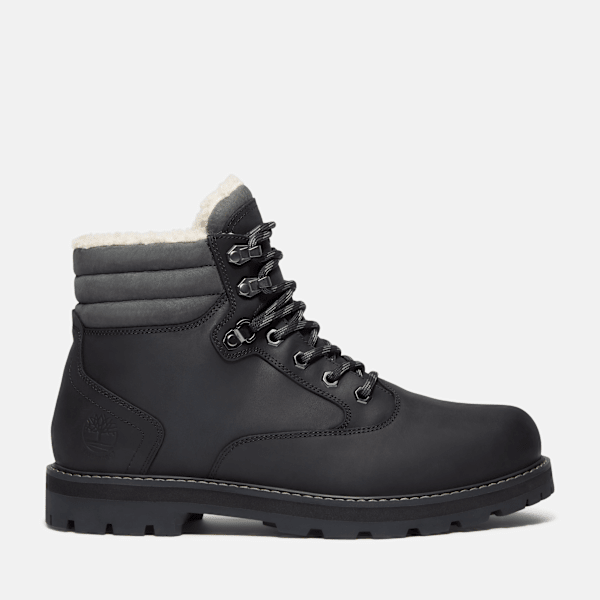 Timberland Britton Road Mid Waterproof Boot For Men In Black Size 7