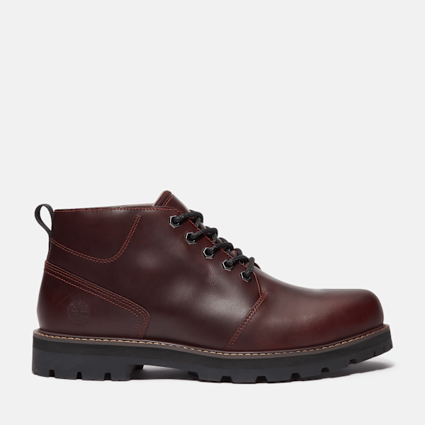 Timberland - Britton Road Waterproof Chukka Boot for Men in Burgundy