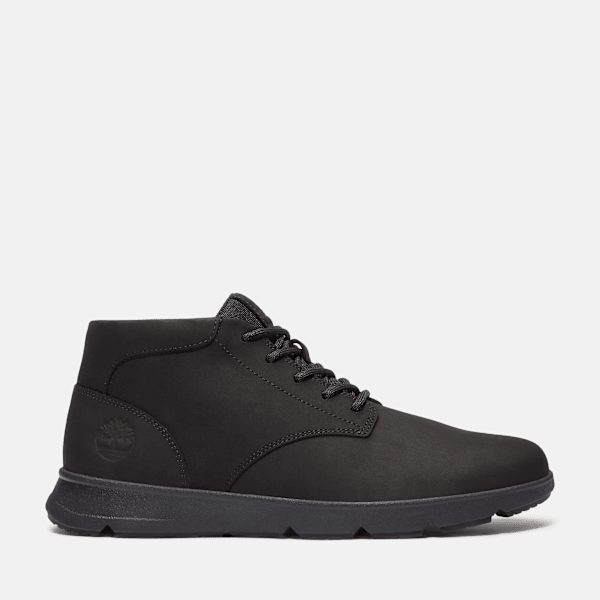 Timberland Parker Street Mid Trainer For Men In Black Size 6.5