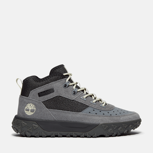 Timberland Greenstride Motion 6 Mid Trainer For Men In Grey/Black Size 6.5