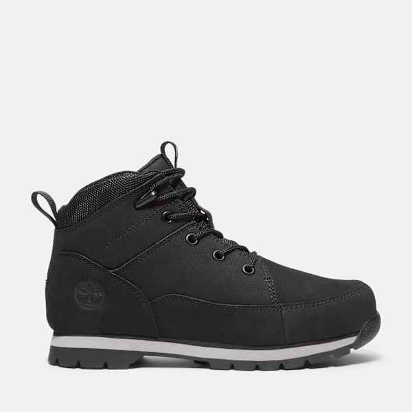 Timberland Euro Rock Boot For Junior In Black Size 6.5