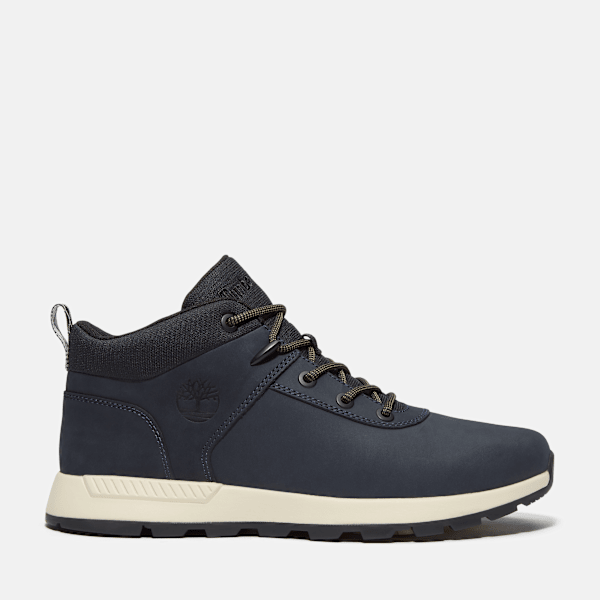 Timberland Sprint Basic Mid Trainer For Men In Dark Blue Size 11.5