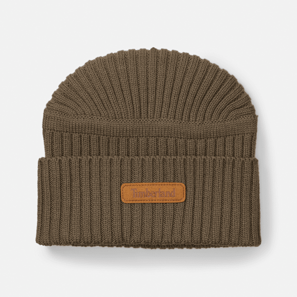 Timberland - Gulf Beach Ribbed Beanie in Green