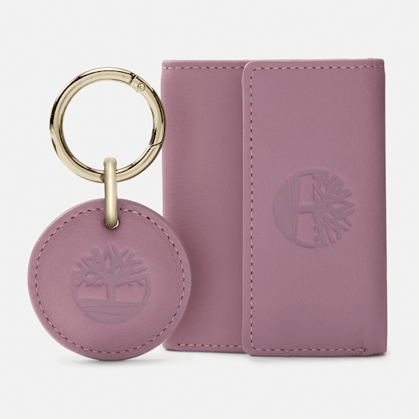 Timberland - Trifold w/Fob Set in Pink