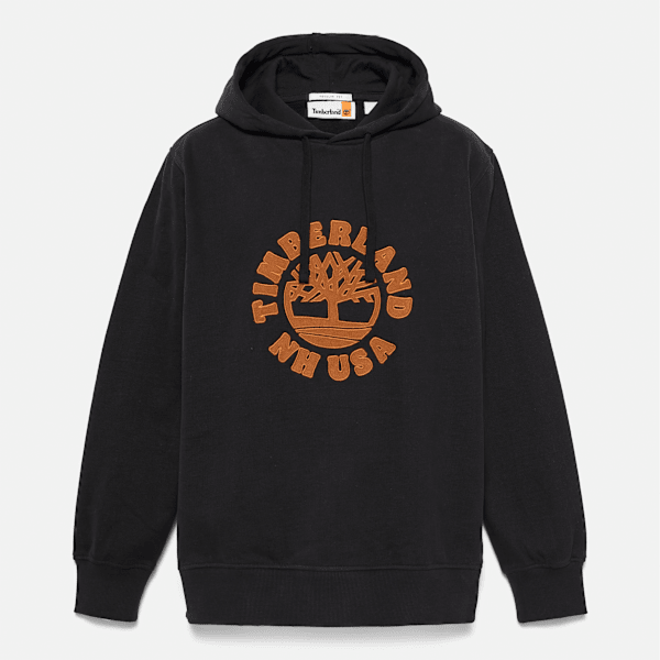 Timberland - Holiday Graphic Hoodie for Men in Black