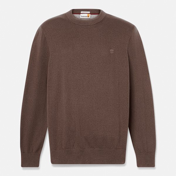 Timberland - Williams River Cotton Jumper for Men in Brown