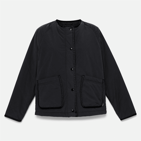 Timberland - Durable Water-Repellent Quilted Jacket for Women in Black