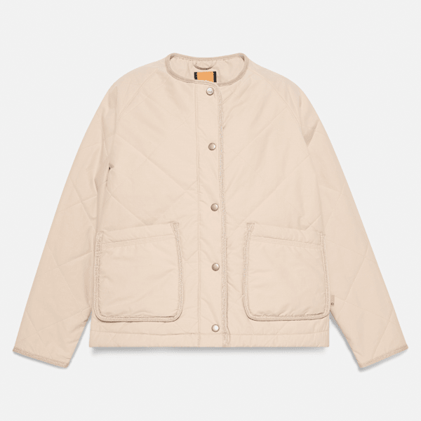 Timberland - Durable Water-Repellent Quilted Jacket for Women in Beige