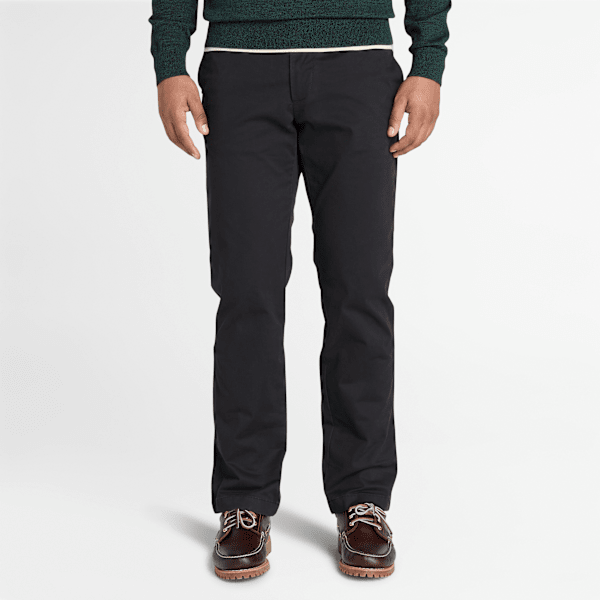Timberland - Claremont Chinohose (Straight) aus Twill für Herren in Schwarz, Mann, Schwarz, Größe: 36