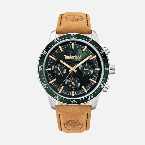 Timberland Leather Strap Watch For Men No Color