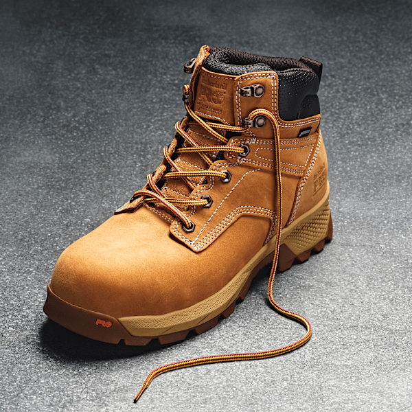 Timberland Titan Ev 6" Waterproof Composite-Toe Work Boot For Men In Yellow Size 10.5
