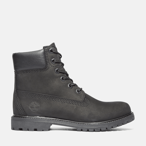 Timberland Premium 6-Inch Waterproof Boot For Women In Black Size 7.5