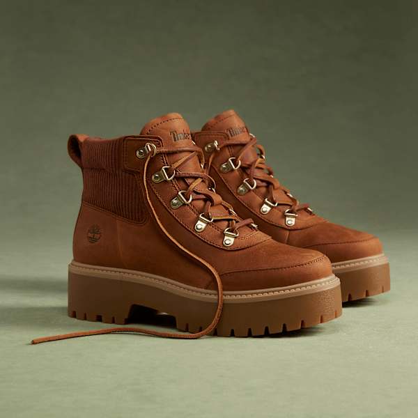Timberland - Stone Street Platform Boot for Women in Brown