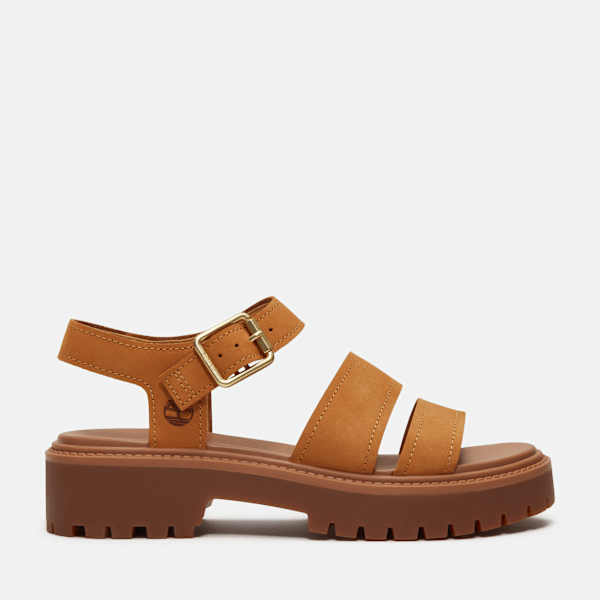 Timberland - Stone Street Platform Backstrap Sandal for Women in Yellow