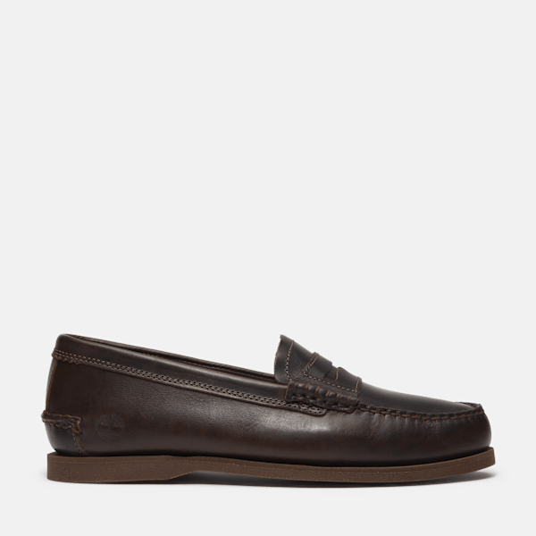 - Timberland klassischer Bootsloafer für Herren in Dunkelbraun, Herren, Braun, Größe: 45