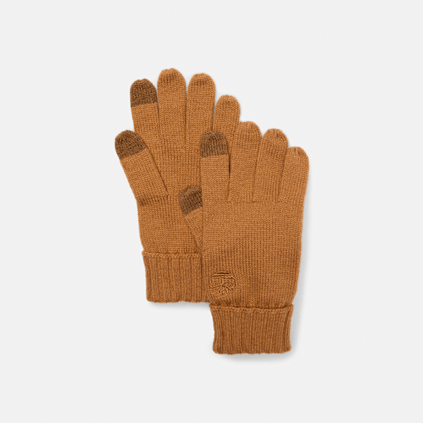 Timberland - Rib Knit Glove in Yellow