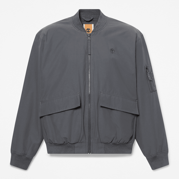 Timberland - Durable Water Repellent Utility Bomber for Men in Dark Grey