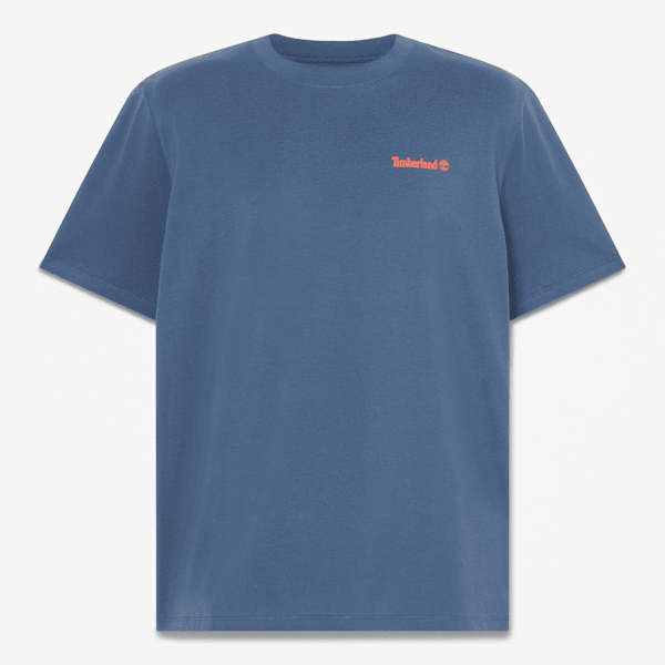 Timberland - T-Shirt mit Magnetgrafik für Herren in Dunkelblau, Herren, Blau, Größe: M