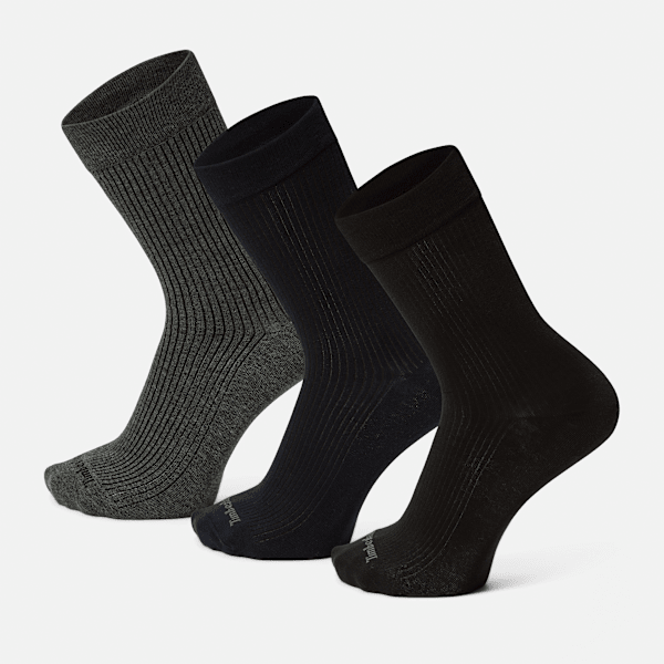 Timberland - Chesapeake Crew Sock (3-Pack) in Multicolour